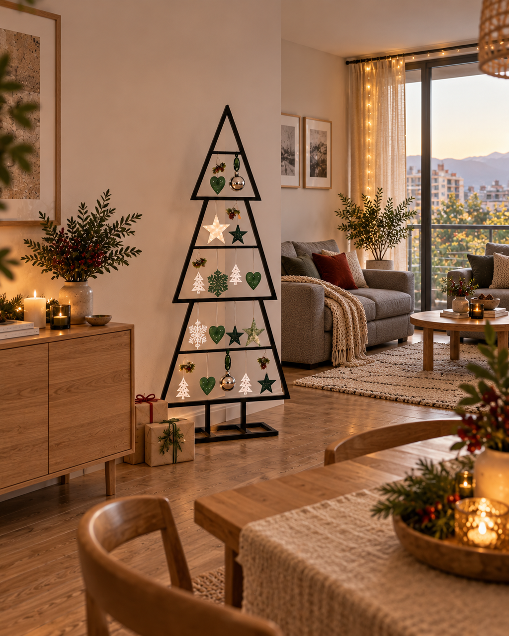Pino Navidad Santa