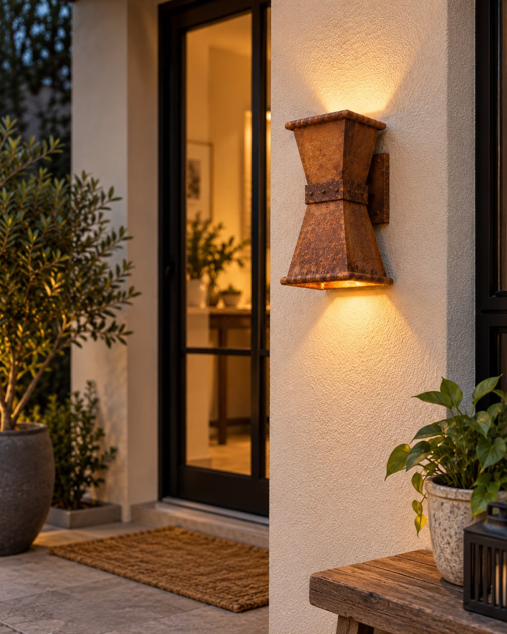 Farol Oxidado Concavo
